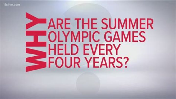 Are the Olympics every four years