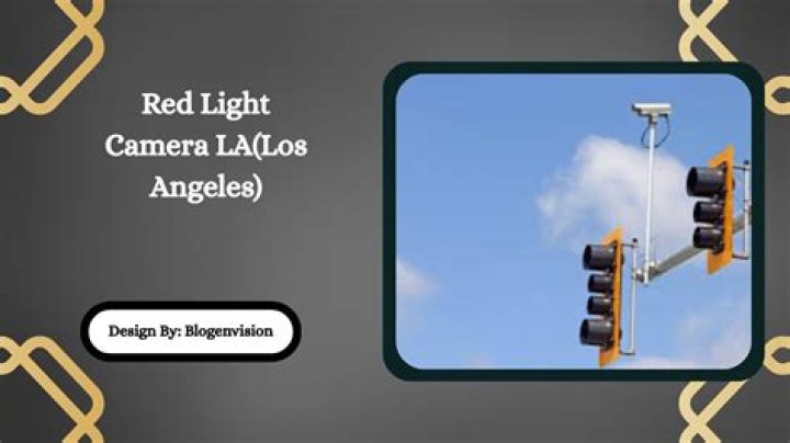 Are there red light cameras in Los Angeles