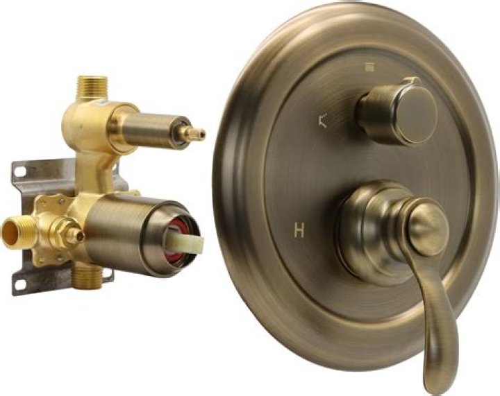 Can a bad shower valve cause low water pressure?