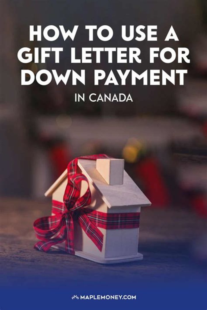 Can a seller gift down payment