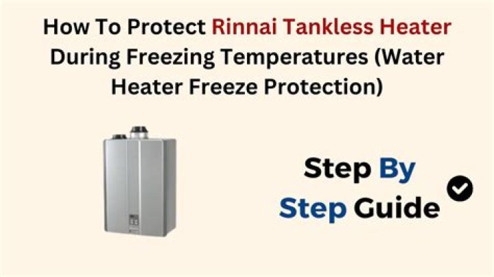 Can a water heater freeze in cold weather?