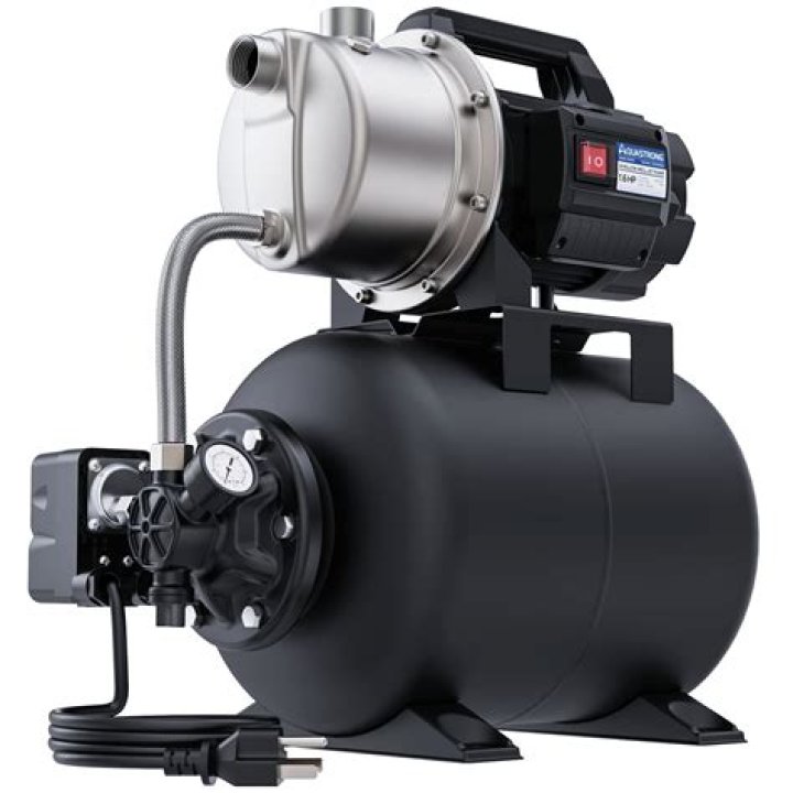 Can a water pump work without a pressure tank?