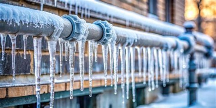 Can cold water pipe freeze but not hot?