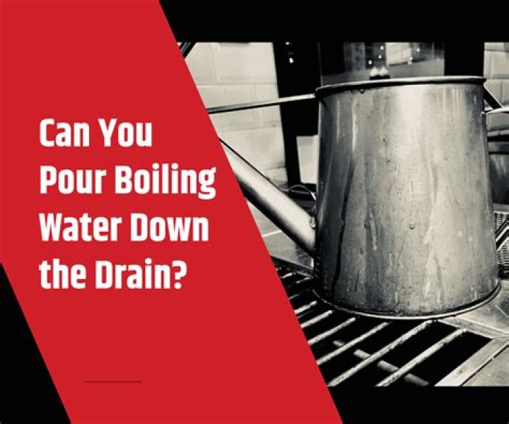 Can I pour water down my radiator to clean it?