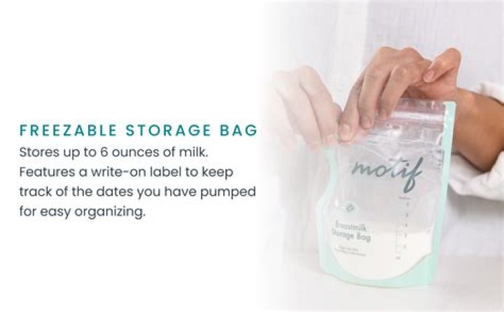 Can I store breastmilk in freezer with meat