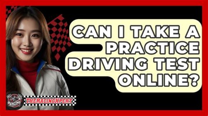 Can I take a practice driving test online