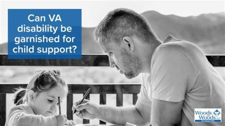 Can my VA disability check be garnished for child support