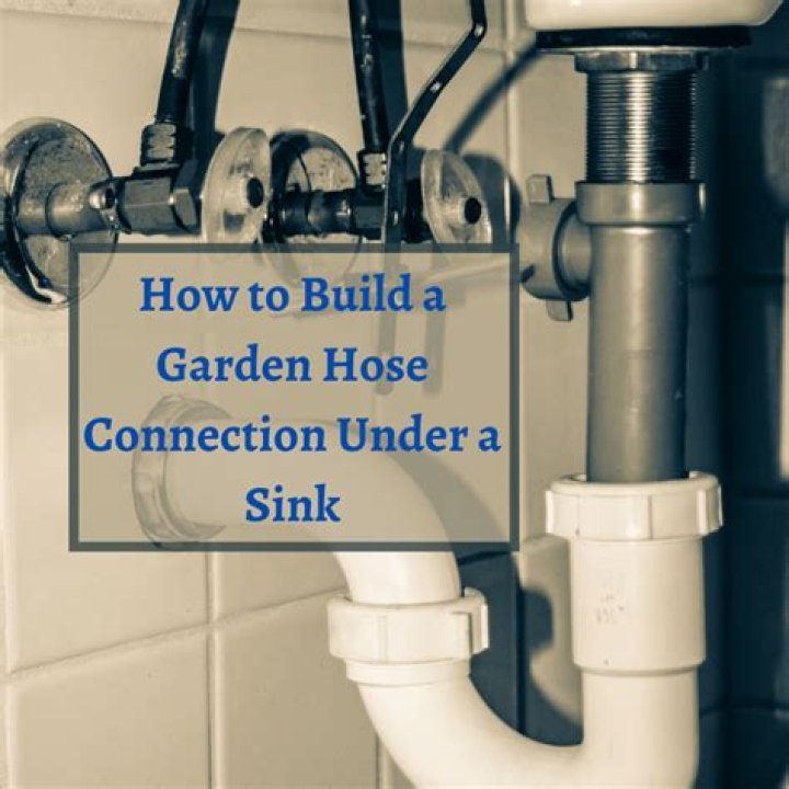 Can you connect a hose to a kitchen sink?