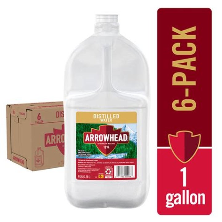 Can you drink Arrowhead distilled water