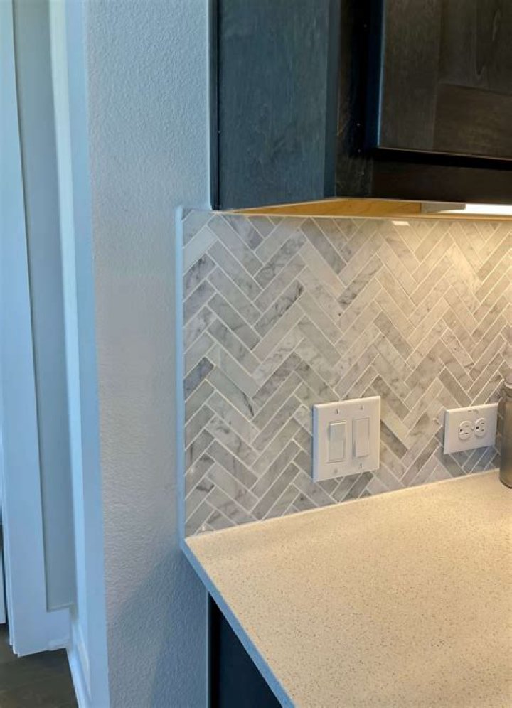 Can you install backsplash without grout