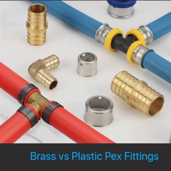 Can you mix plastic and brass fittings?