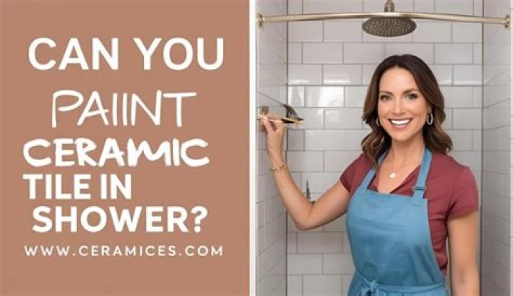Can you paint ceramic tile in a shower