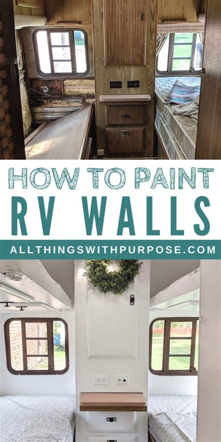Can you paint the inside walls of a mobile home