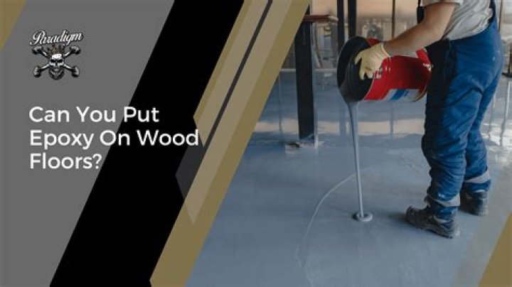 Can you pour epoxy over paint