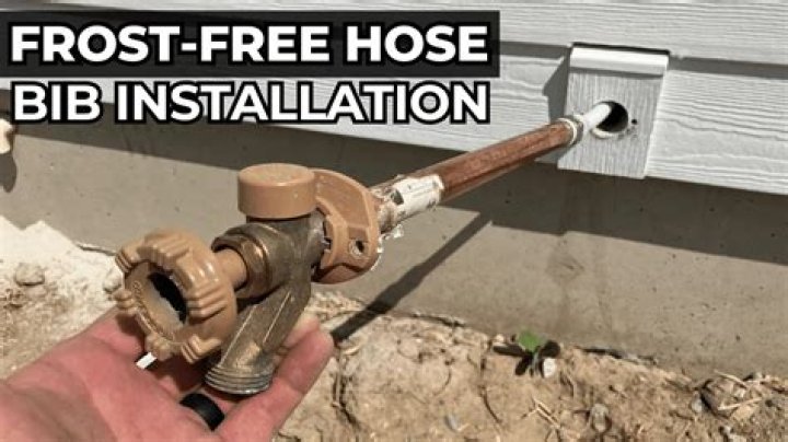 Do I have a frost free hose bib