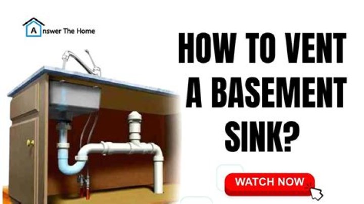 Do I need to vent a basement sink?