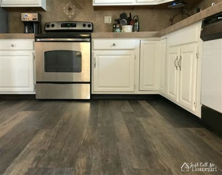 Do you put vinyl plank flooring under appliances