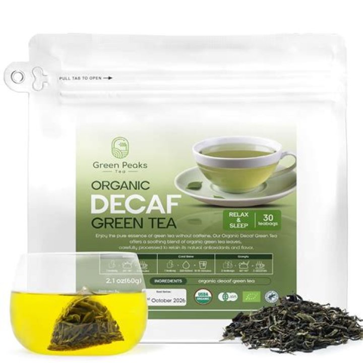 Does decaf green tea suppress appetite