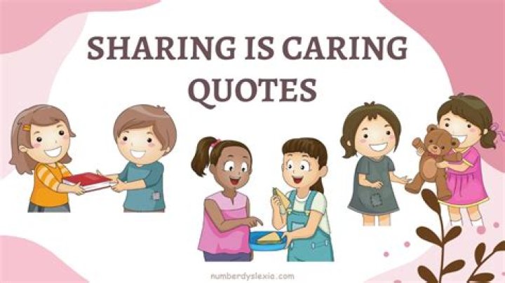 Does sharing means giving everything you have