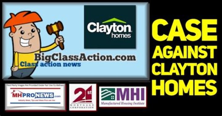 Has anyone ever won a lawsuit against Clayton Homes?