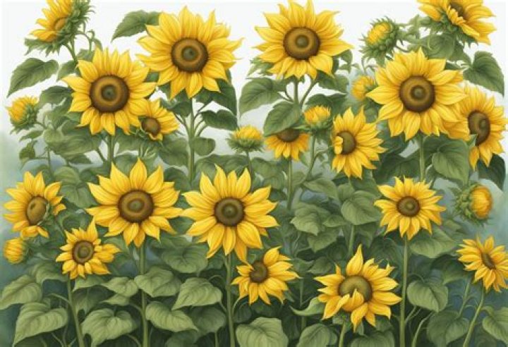 How big do dwarf sunflowers get