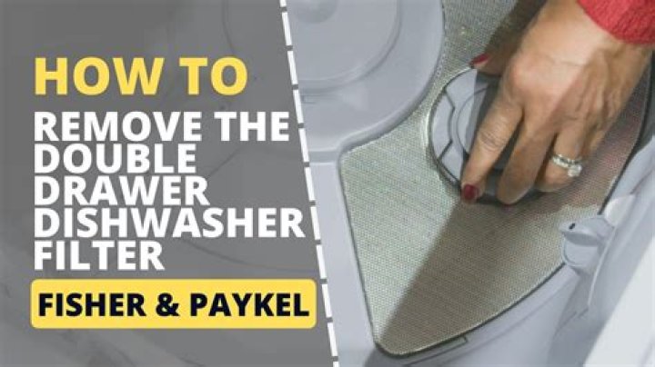 How do I clean my Fisher Paykel dishwasher
