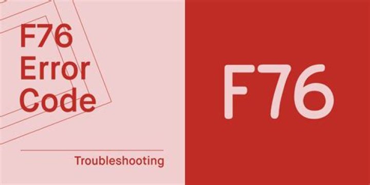 How do I fix noritz error code F76?