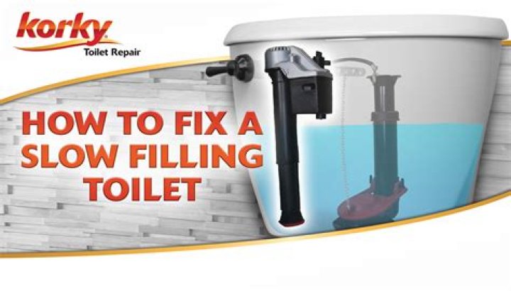 How do I quiet a noisy filling toilet?