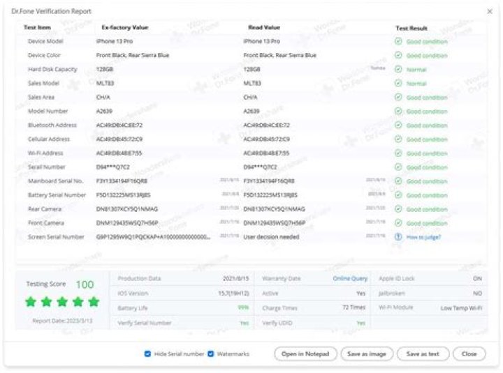 How do I run a diagnostic on my phone