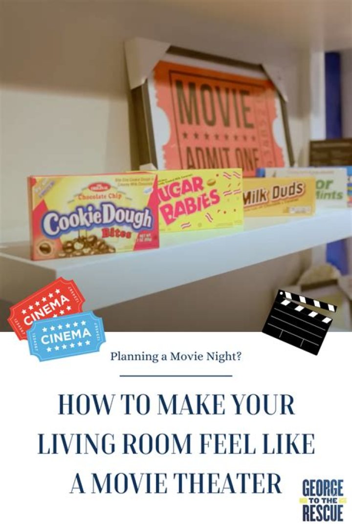 How do I turn my living room into a movie theater