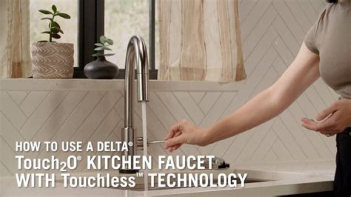 How do I turn off my Delta touchless faucet?