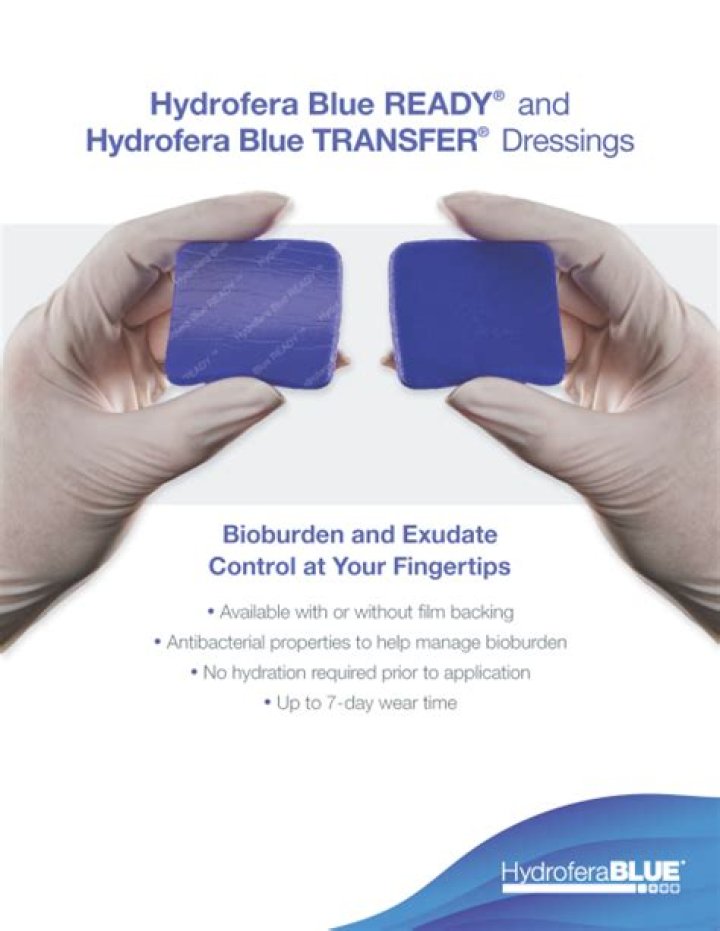 How do I use Hydrofera Blue ready