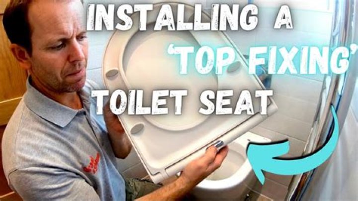 How do top fix toilet seats work
