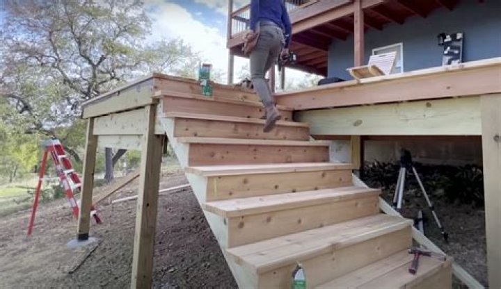 How do you build stairs for a bunk bed