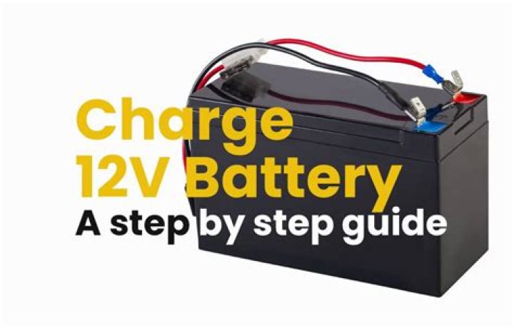 How do you charge a portable generator battery