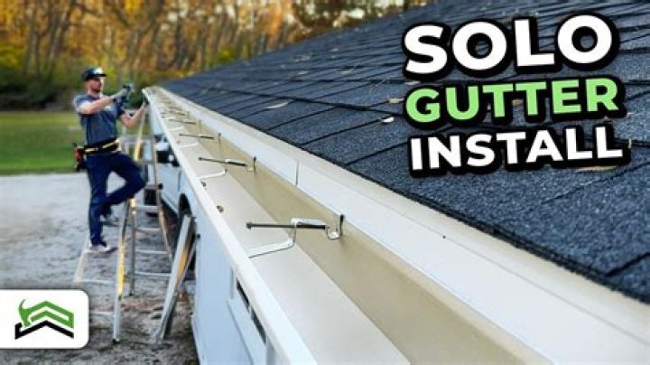 How do you clean gutters and soffits