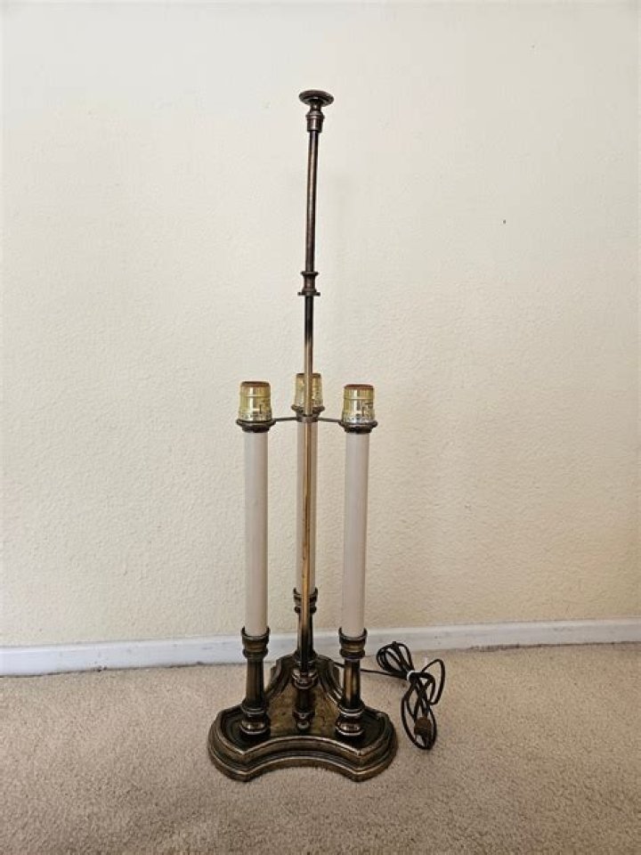How do you clean old Stiffel lamps