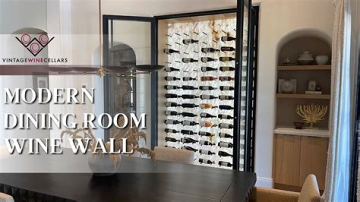 How do you decorate a wine cellar