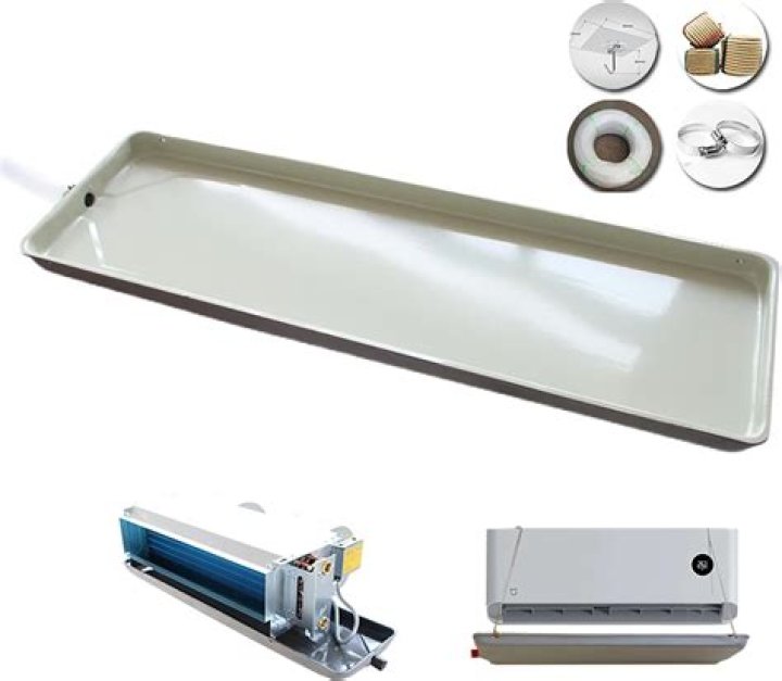 How do you drain an air conditioner drain pan