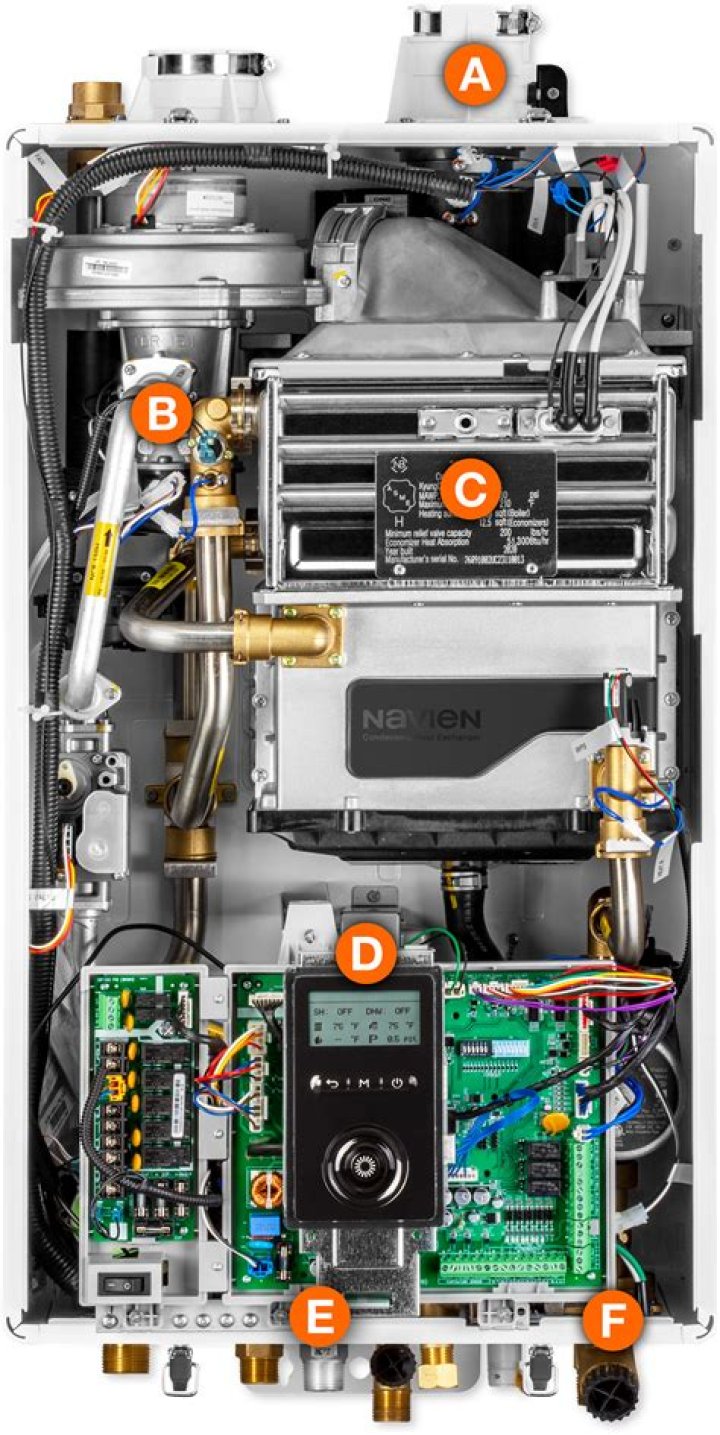How do you fill a navien combi boiler?