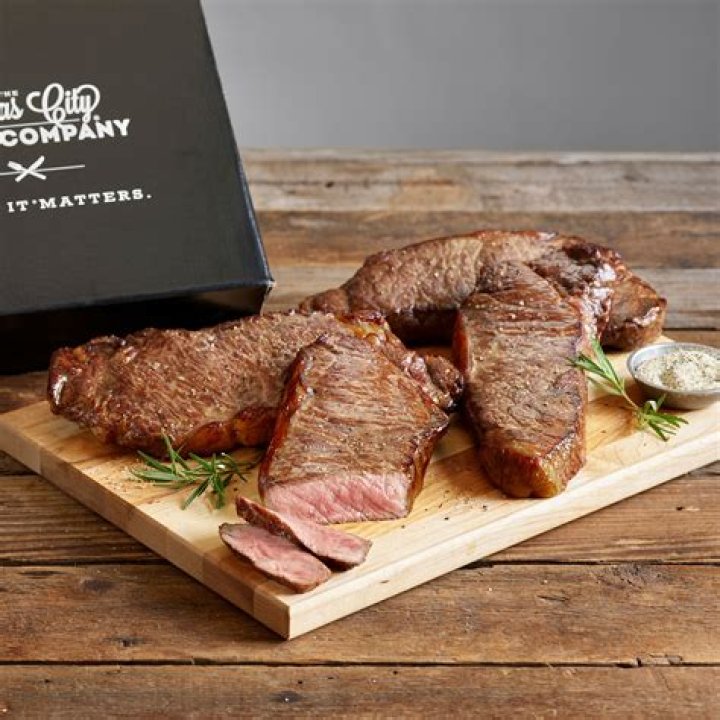 How do you grill KC strip steaks