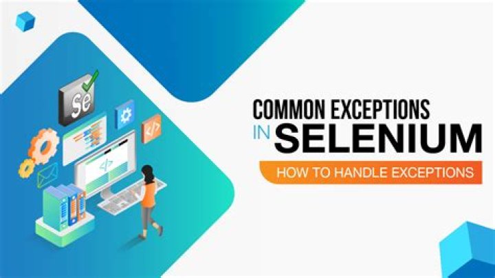 How do you handle exceptions in selenium
