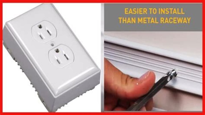 How do you install Wiremold on metal Raceway