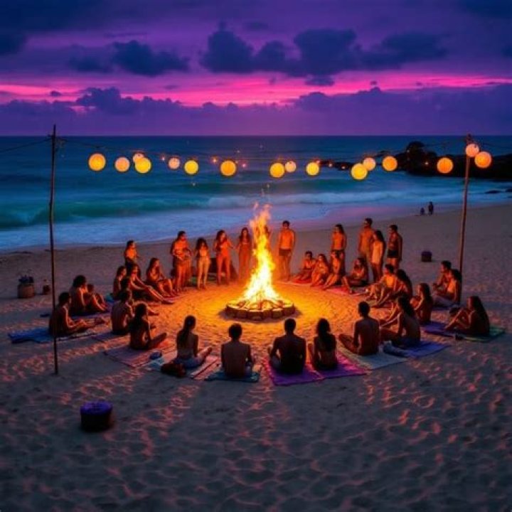 How do you plan a beach bonfire