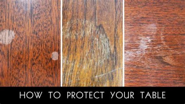 How do you protect an oak table
