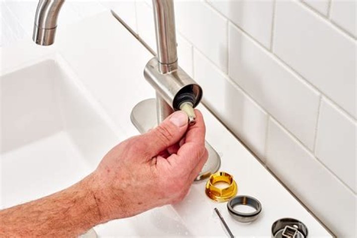 How do you remove a water saver faucet?