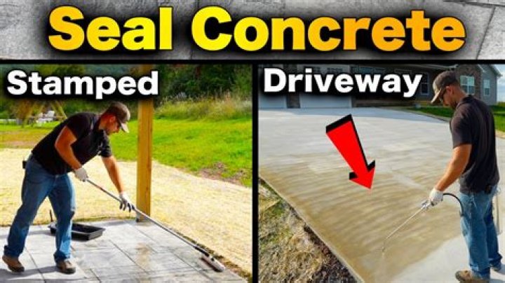 How do you remove bad sealer from concrete