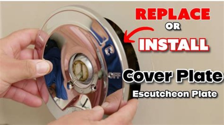 How do you remove escutcheon?