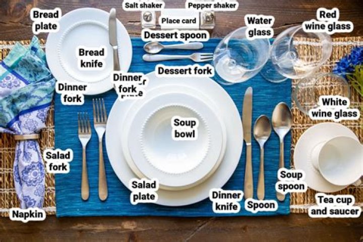 How do you set a summer table