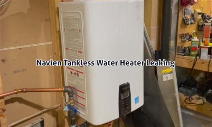 How do you turn on a Navien tankless water heater?